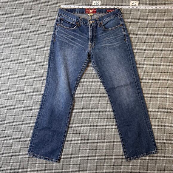 Lucky Brand Men's Jeans Blue 32x30 Denim Straight Fit - Picture 1 of 10